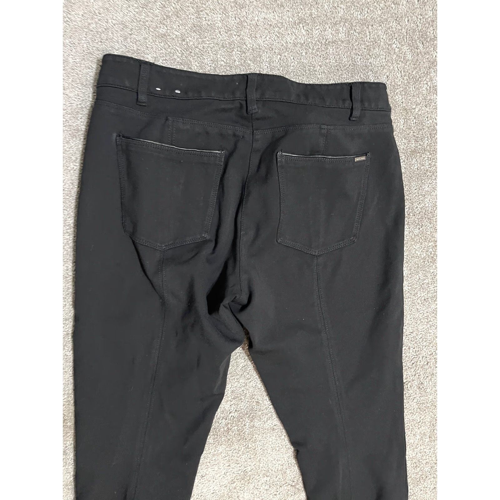 NYDJ VINTAGE Black NYDJ Women's Pants The Skimmer Ankle Zip 8 Size 30" / US 8 / IT 44 - 4 Thumbnail