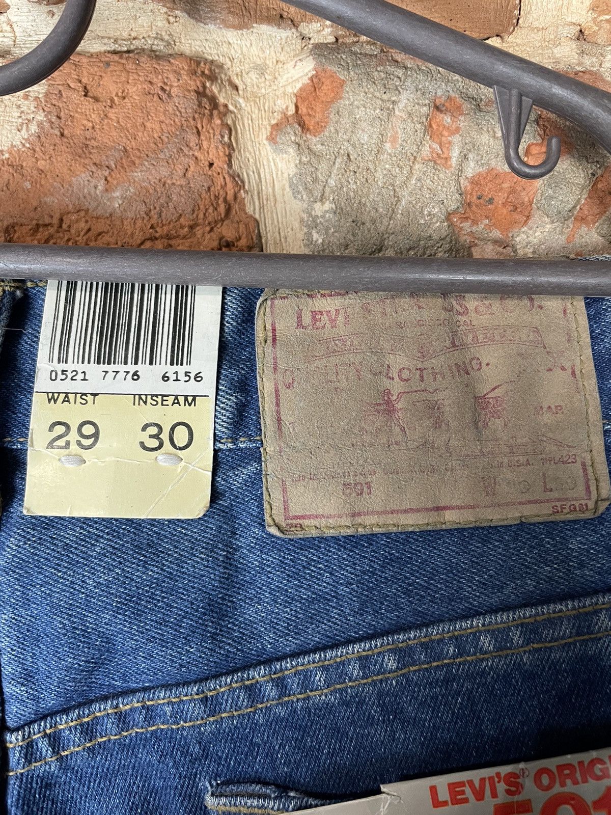Levi's × Vintage Vintage Levi’s made in USA denim jeans Size US 30 / EU 46 - 9 Thumbnail