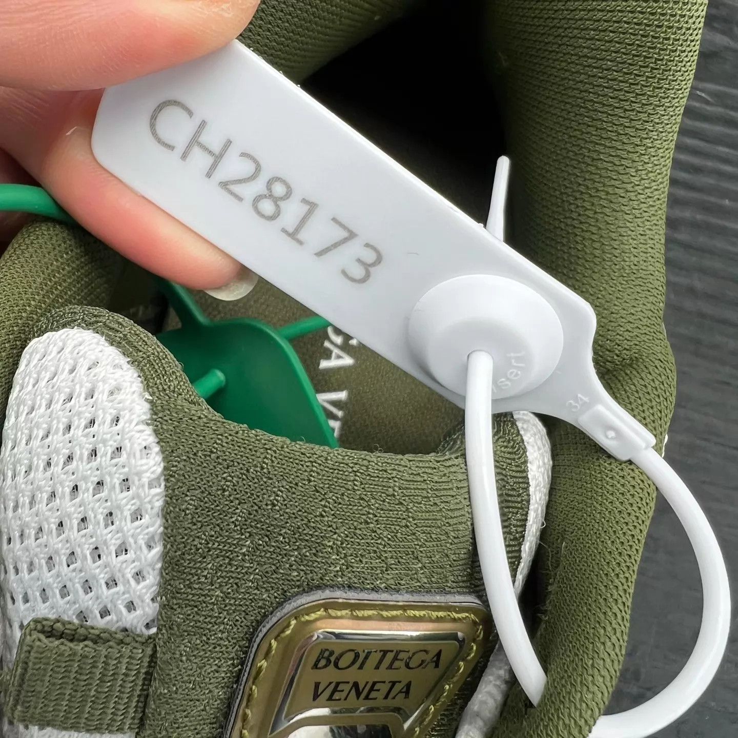 Bottega Veneta BV Orbit Sneaker White/Green 41 99NewWithBox Size US 8 / EU 41 - 9 Thumbnail