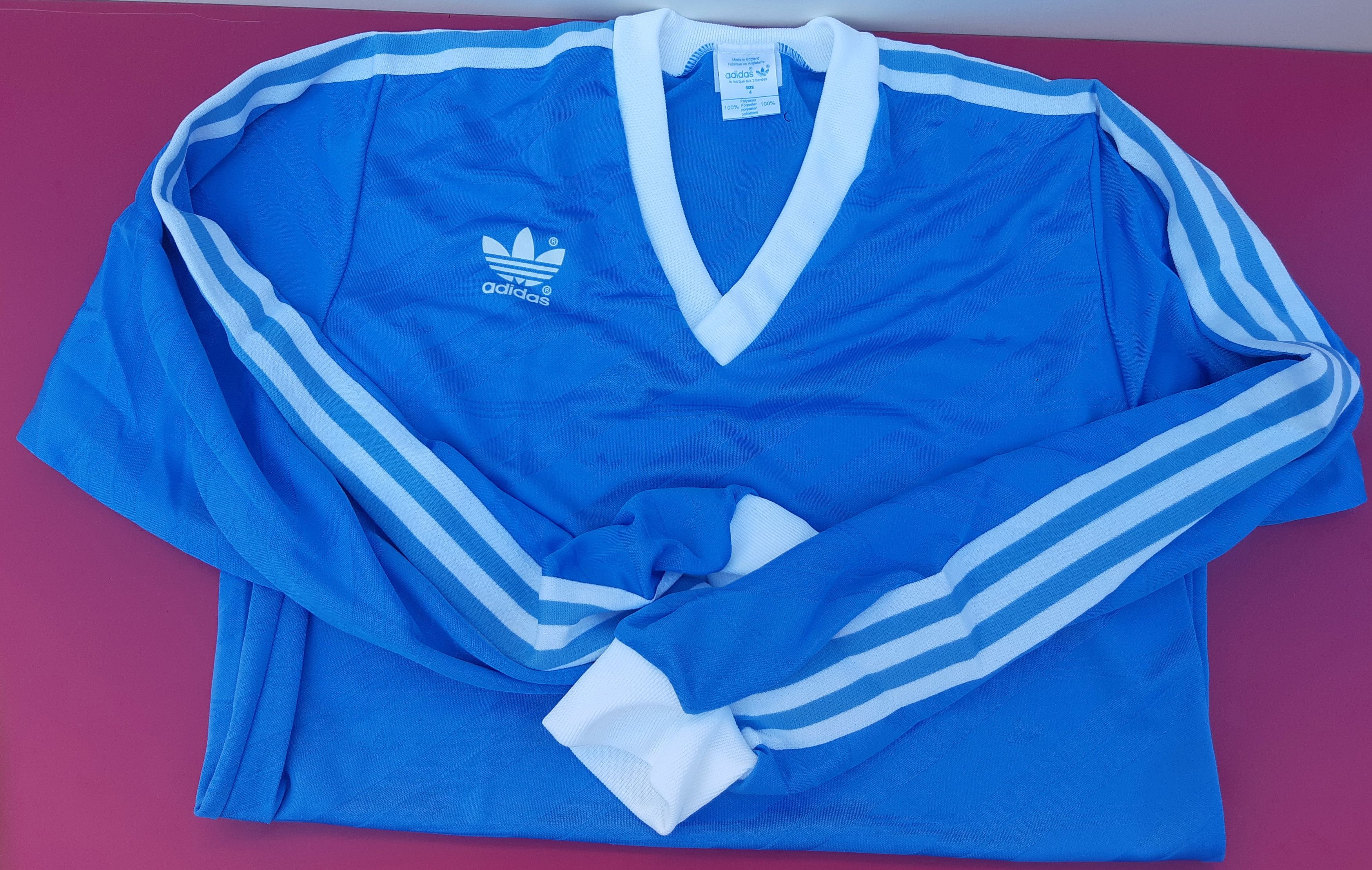 Adidas 80s ADIDAS Soccer Jersey ARSENAL England size 4 - XXS NWT Size US XXS / EU 40 - 3 Thumbnail
