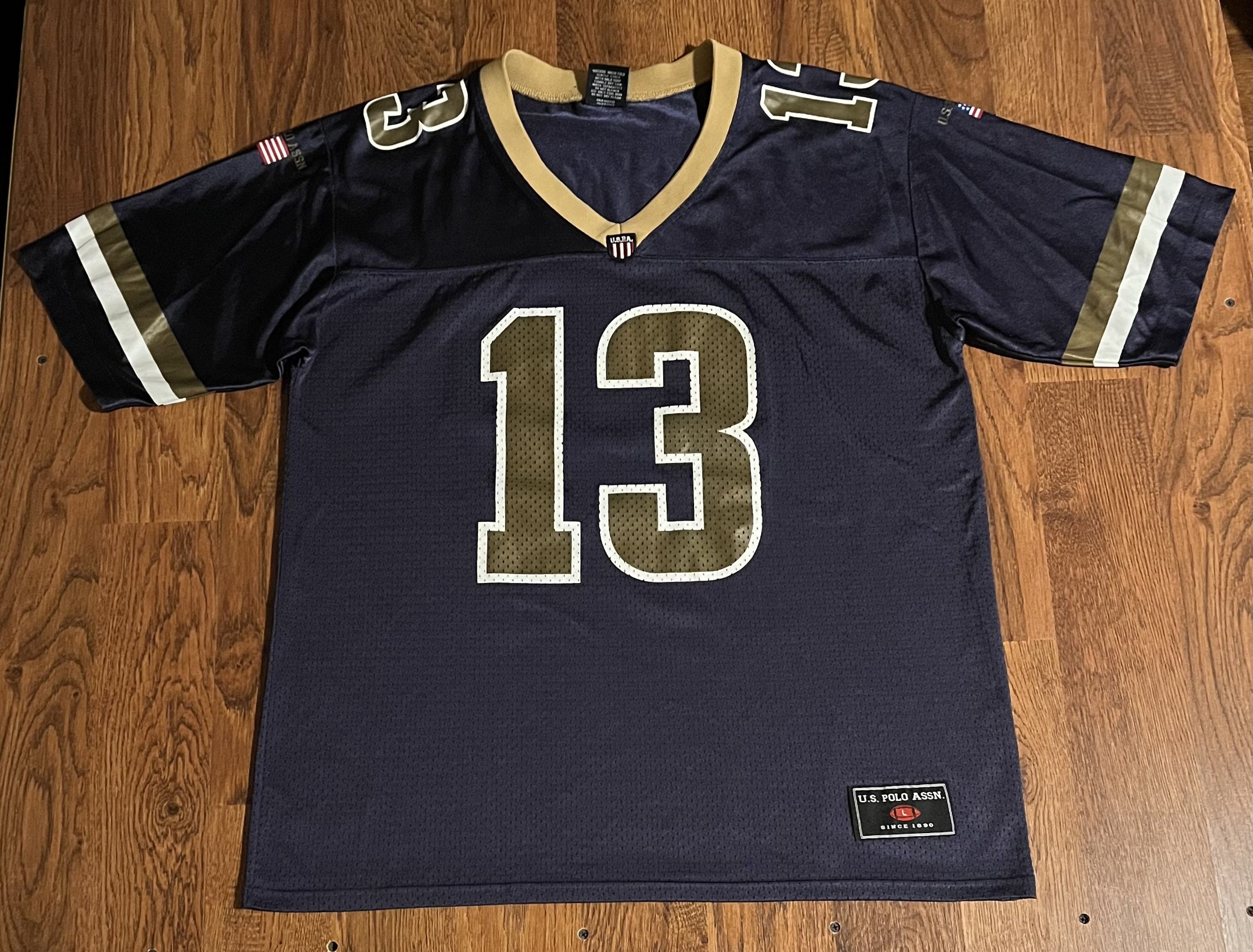 U.S. Polo Assn. US Polo Assn St Louis Football Jersey Vintage Size US L / EU 52-54 / 3 - 1 Thumbnail