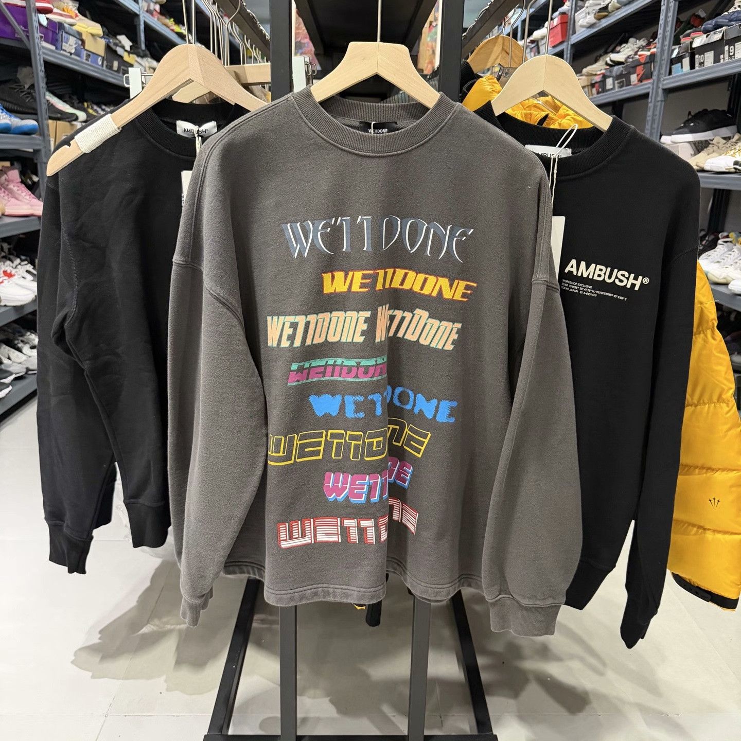 WE11DONE We11done Multi Hoodie m Men Size US M / EU 48-50 / 2 - 1 Thumbnail