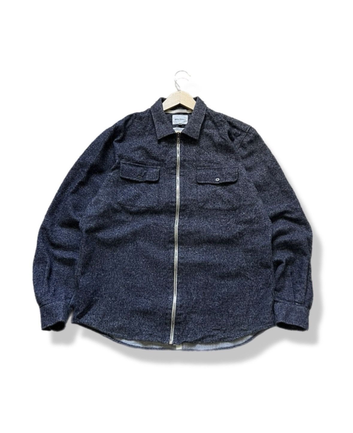Norse Projects Vintage Overshirt NORSE PROJECTS Kyle Wool Pocket Jacket Size US L / EU 52-54 / 3 - 1 Thumbnail