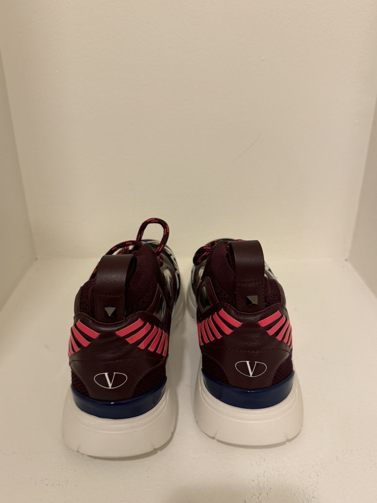 Valentino Valentino Mixed Media Sneakers Size US 10 / EU 43 - 2 Thumbnail