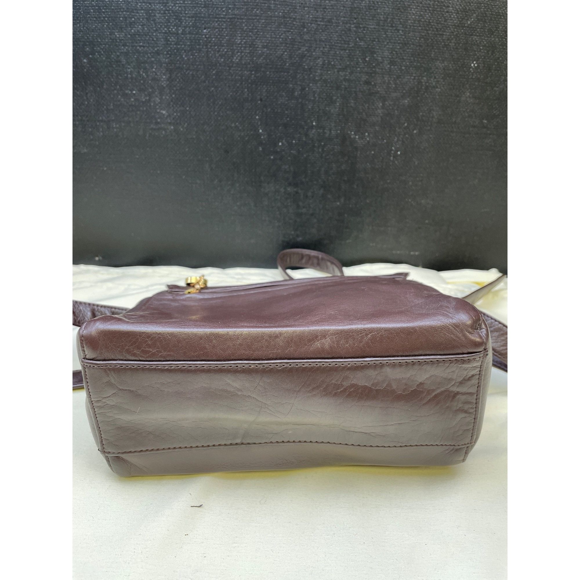 Other Perlina New York Womens Brown Leather Handbag Crossbody Purs Size ONE SIZE - 5 Thumbnail
