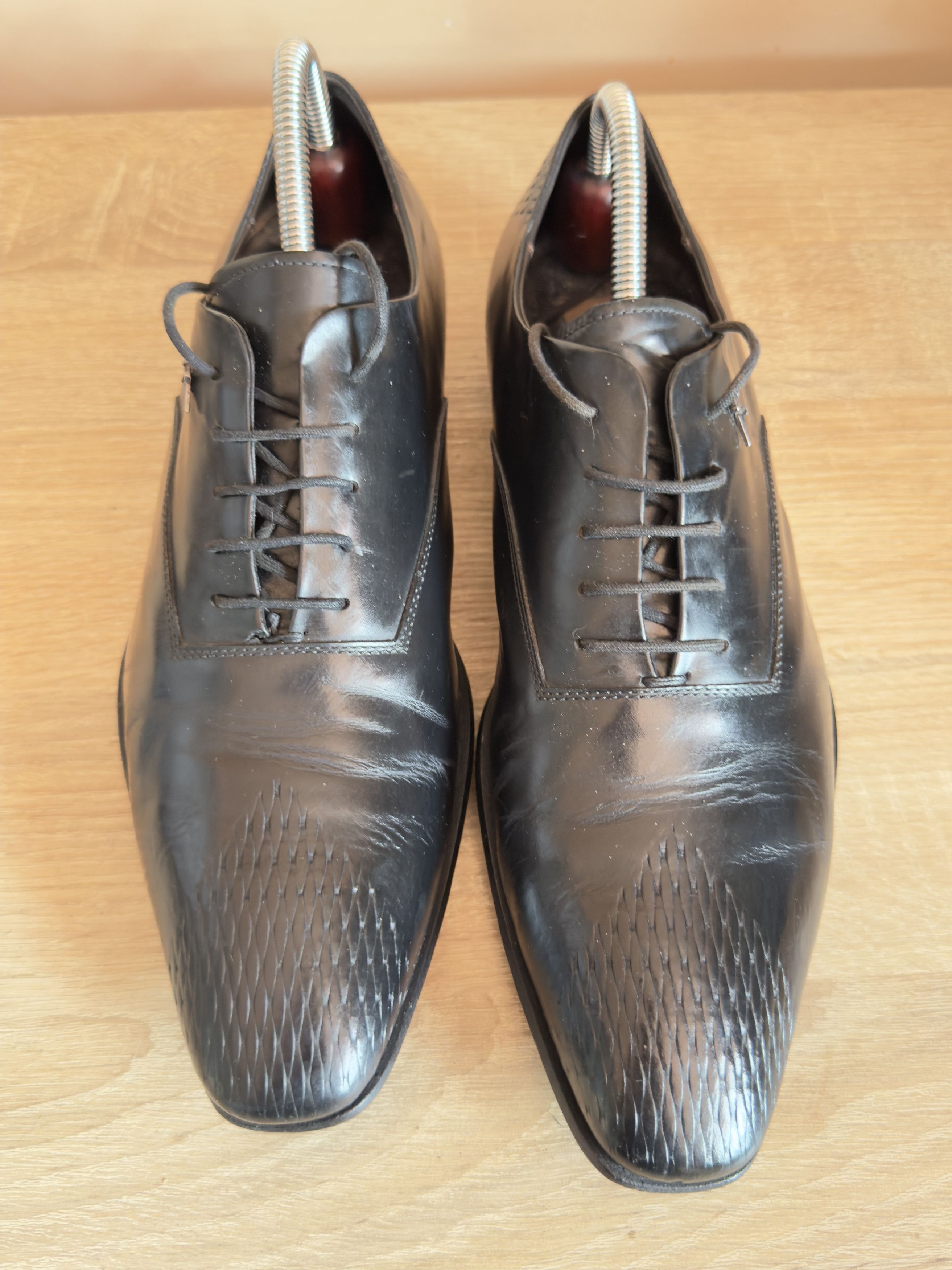 Paciotti Cesare paciotti derby leather shoes fit 40/41 EU 7 / 7.5 US Size US 7 / EU 40 - 8 Thumbnail
