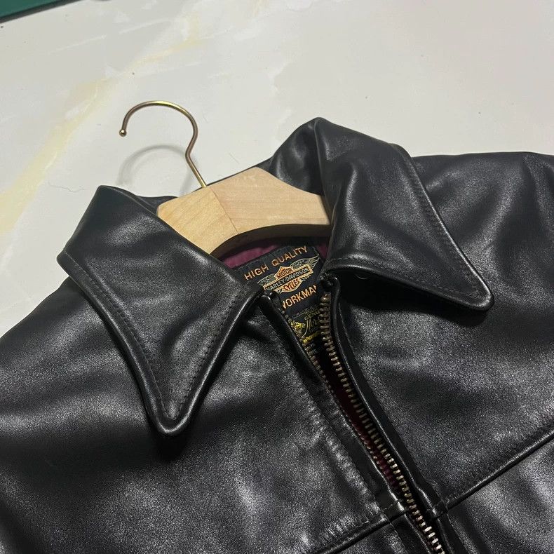 The Real McCoy's The Real McCoys Hailey Davidon Horsehide Vintage Motorcycl Size US M / EU 48-50 / 2 - 8 Thumbnail