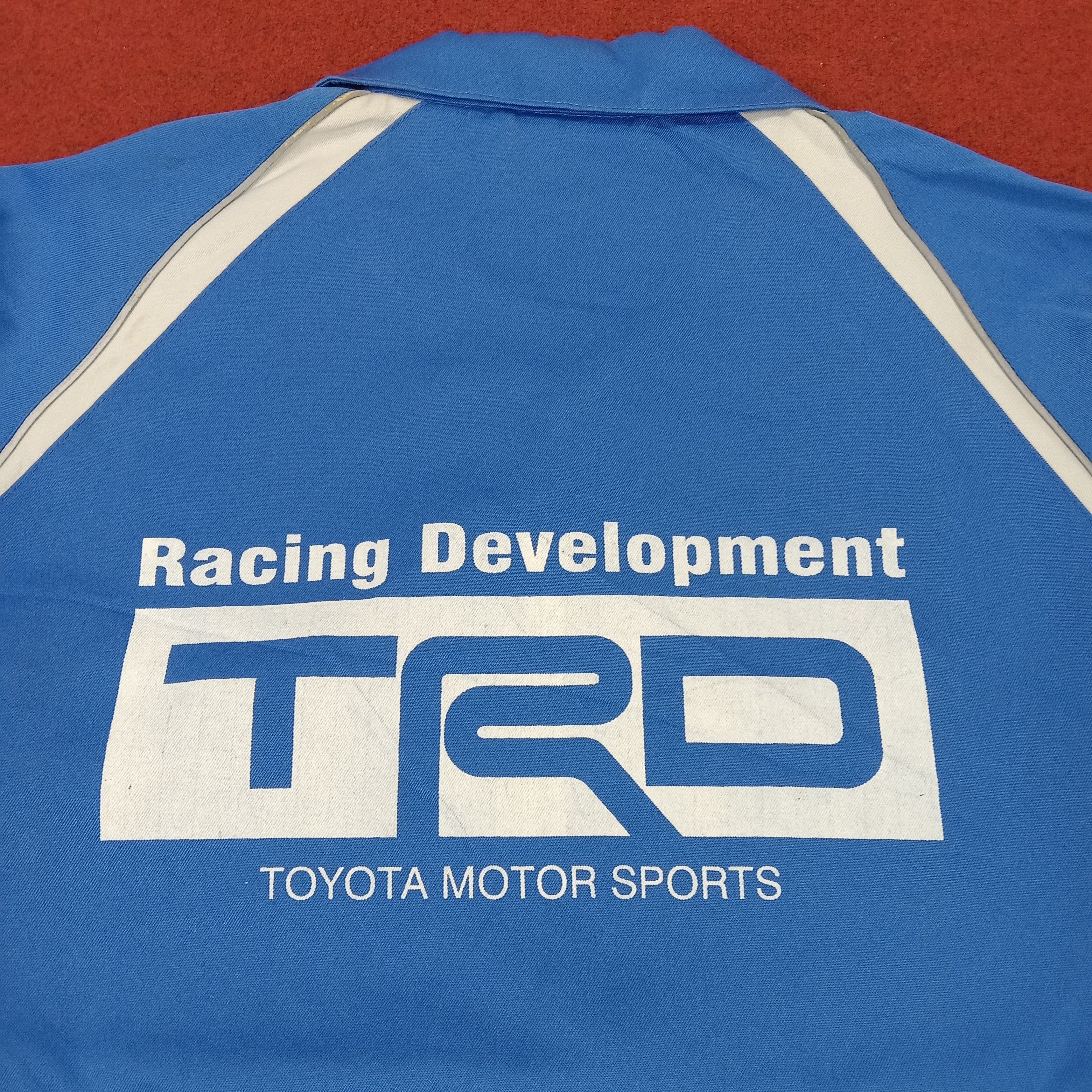 Japanese Brand × Vintage TRD Toyota Motorsports Japanese Racing Crew Custom Jacket Size US M / EU 48-50 / 2 - 2 Thumbnail