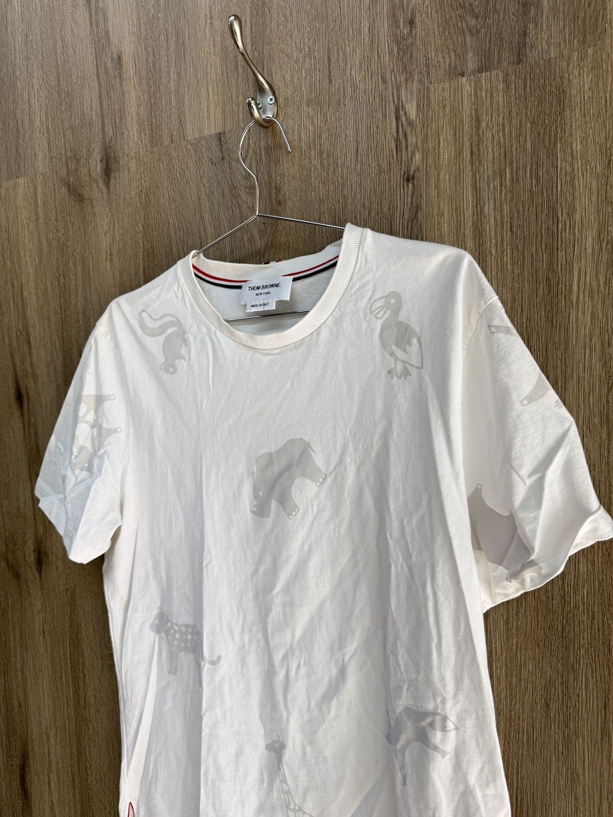 Thom Browne Thome Browne White Short Sleeve Size US M / EU 48-50 / 2 - 3 Thumbnail