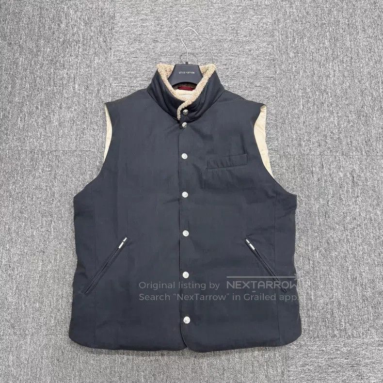 Brunello Cucinelli Brunello Cucinelli Solid Stand Collar Single-Breasted Slee Size US L / EU 52-54 / 3 - 1 Thumbnail