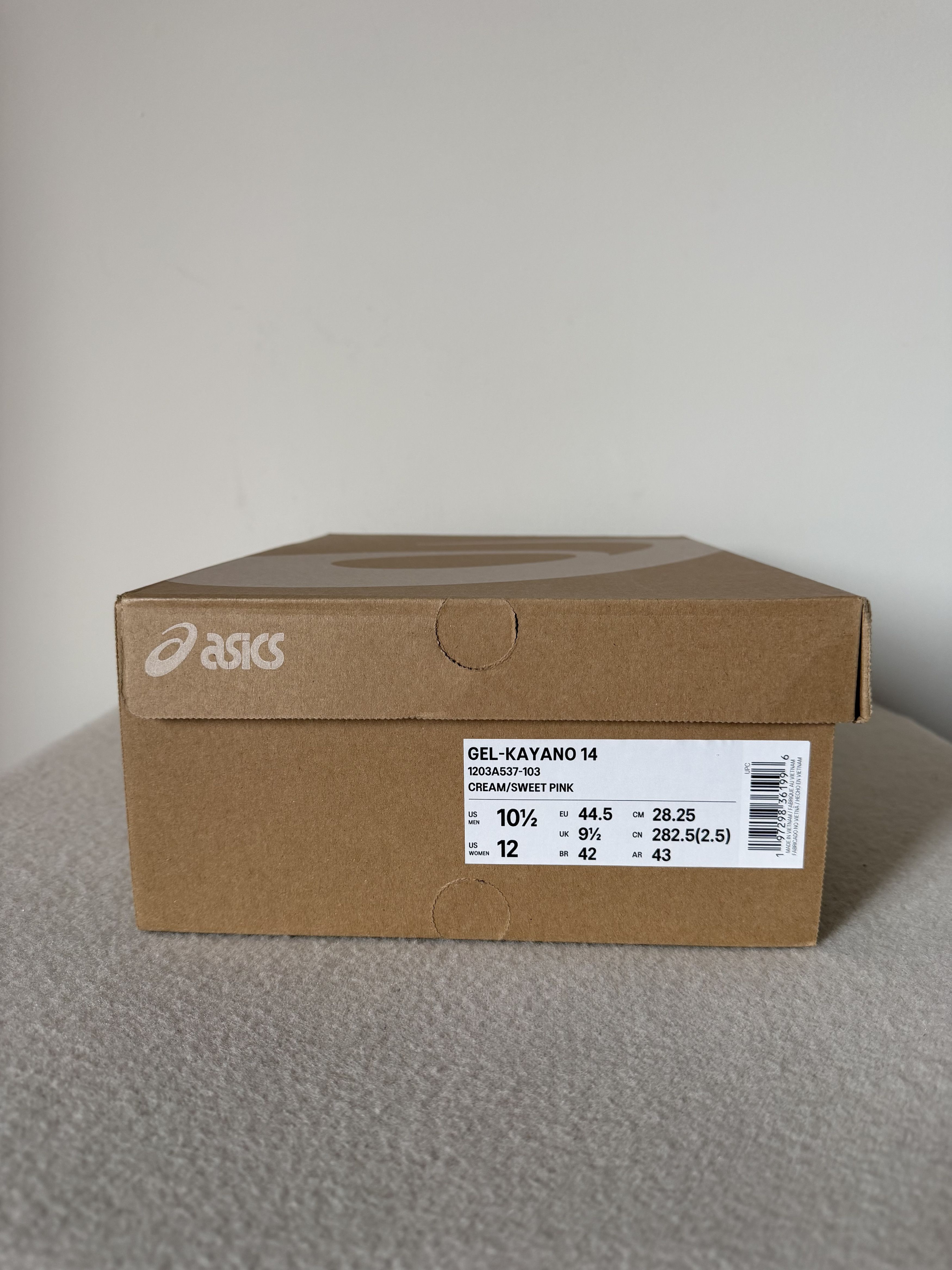 Asics Asics Gel Kayano 14 in Cream Sweet Pink Size US 10.5 / EU 43-44 - 7 Thumbnail