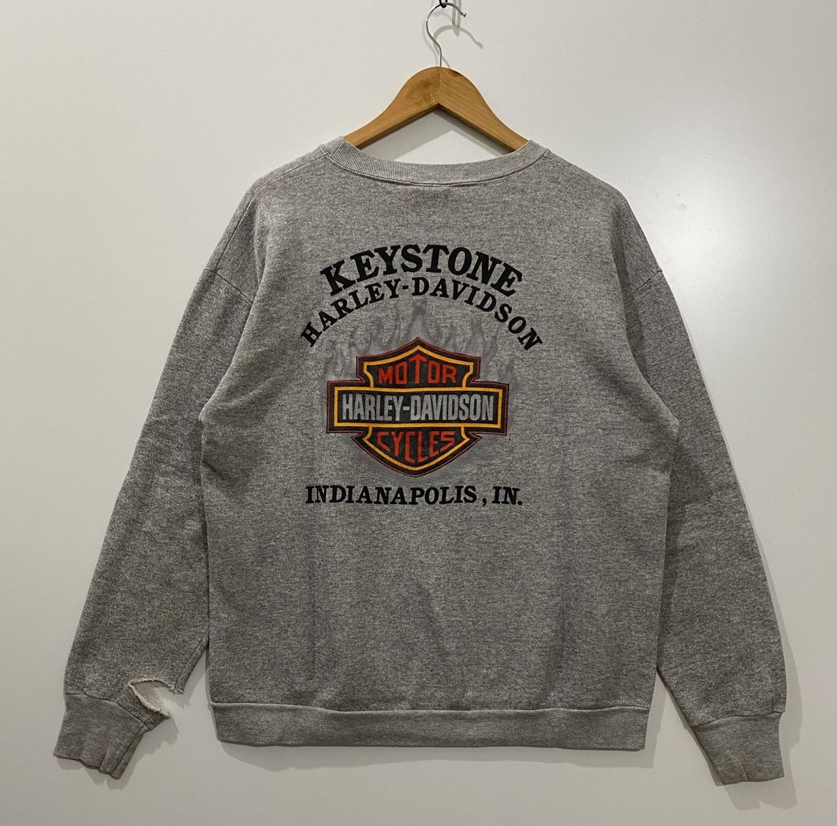 Harley Davidson Vintage Rare 90s Harley Davidson 3D Size US XL / EU 56 / 4 - 2 Thumbnail