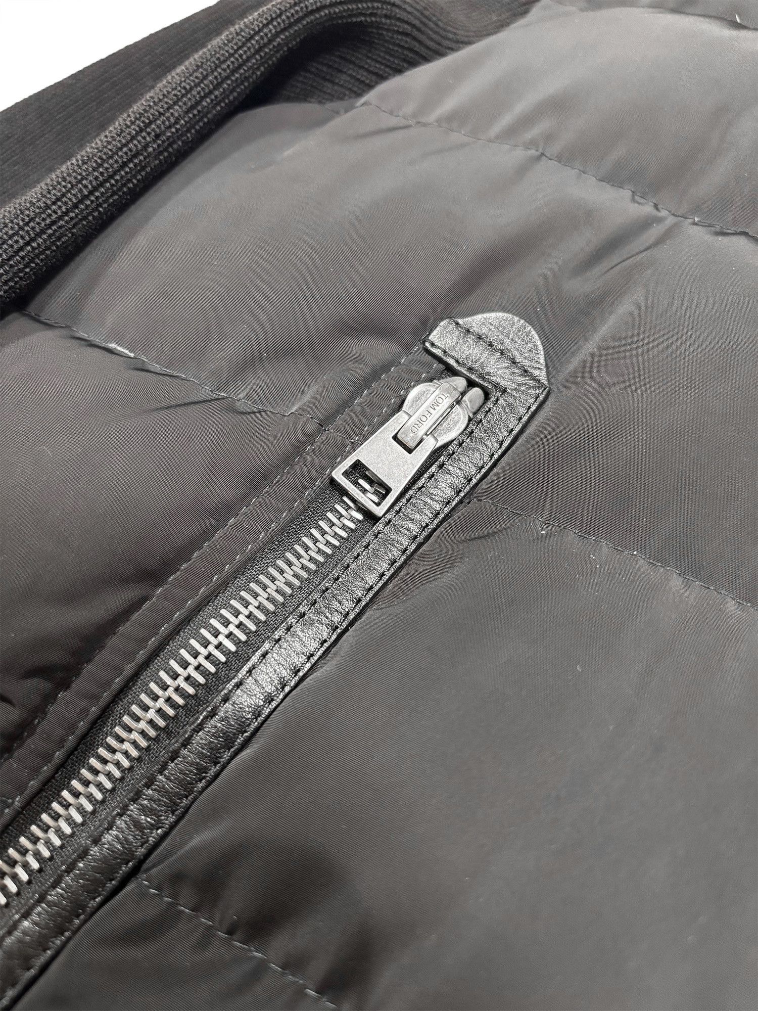Tom Ford TOM FORD Quilted Down Jacket Black Size 48 James Bond Size US M / EU 48-50 / 2 - 10 Thumbnail