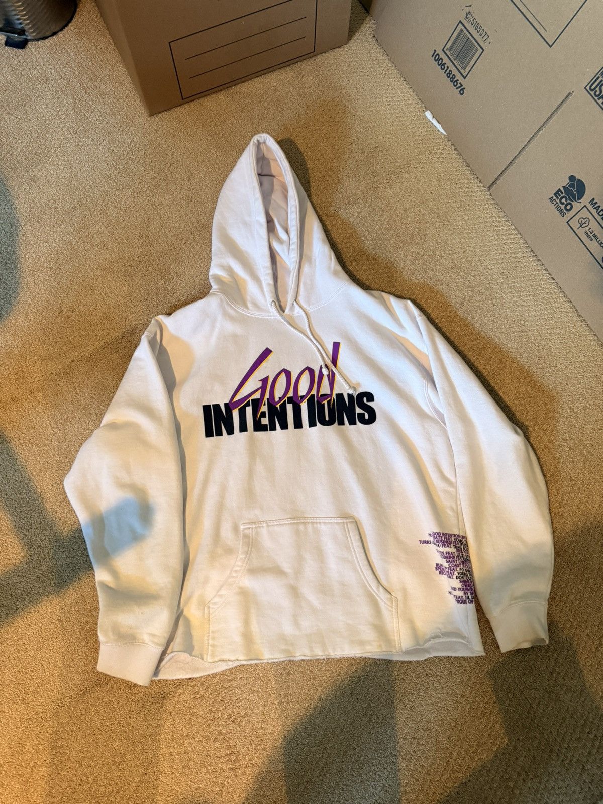 Vlone Vlone Nav Hoodie Size US XL / EU 56 / 4 - 1 Thumbnail