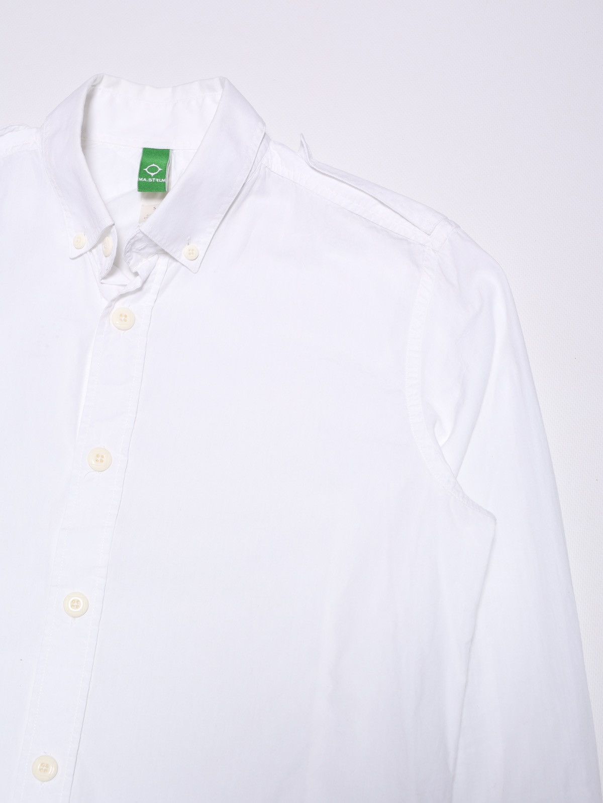 MA.STRUM Ma Strum White Cotton Badge Patch Size US S / EU 44-46 / 1 - 7 Thumbnail