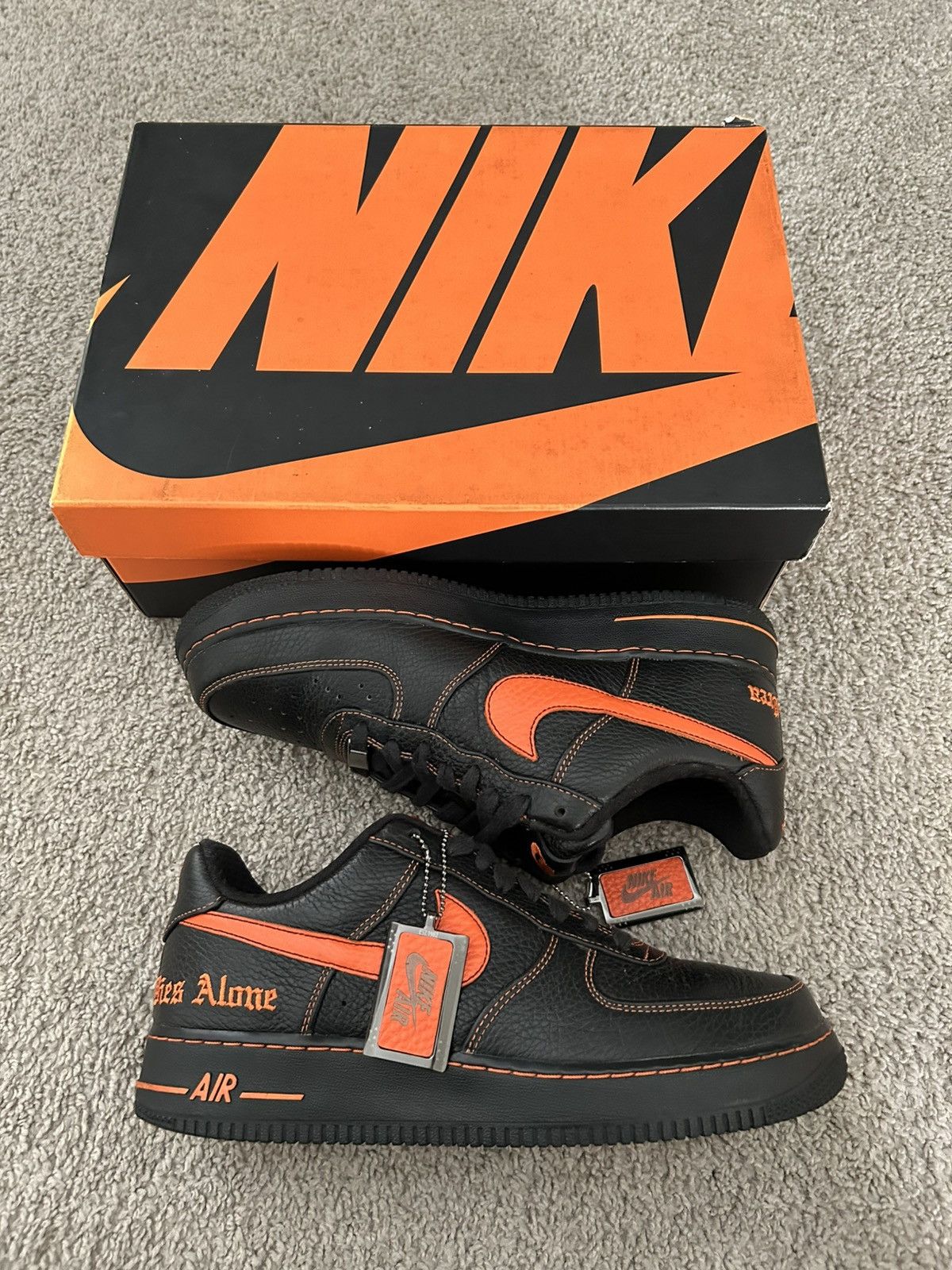 Nike Af1 Vlone Vlone Black Air Forces Vlone X NikeLab Air Force