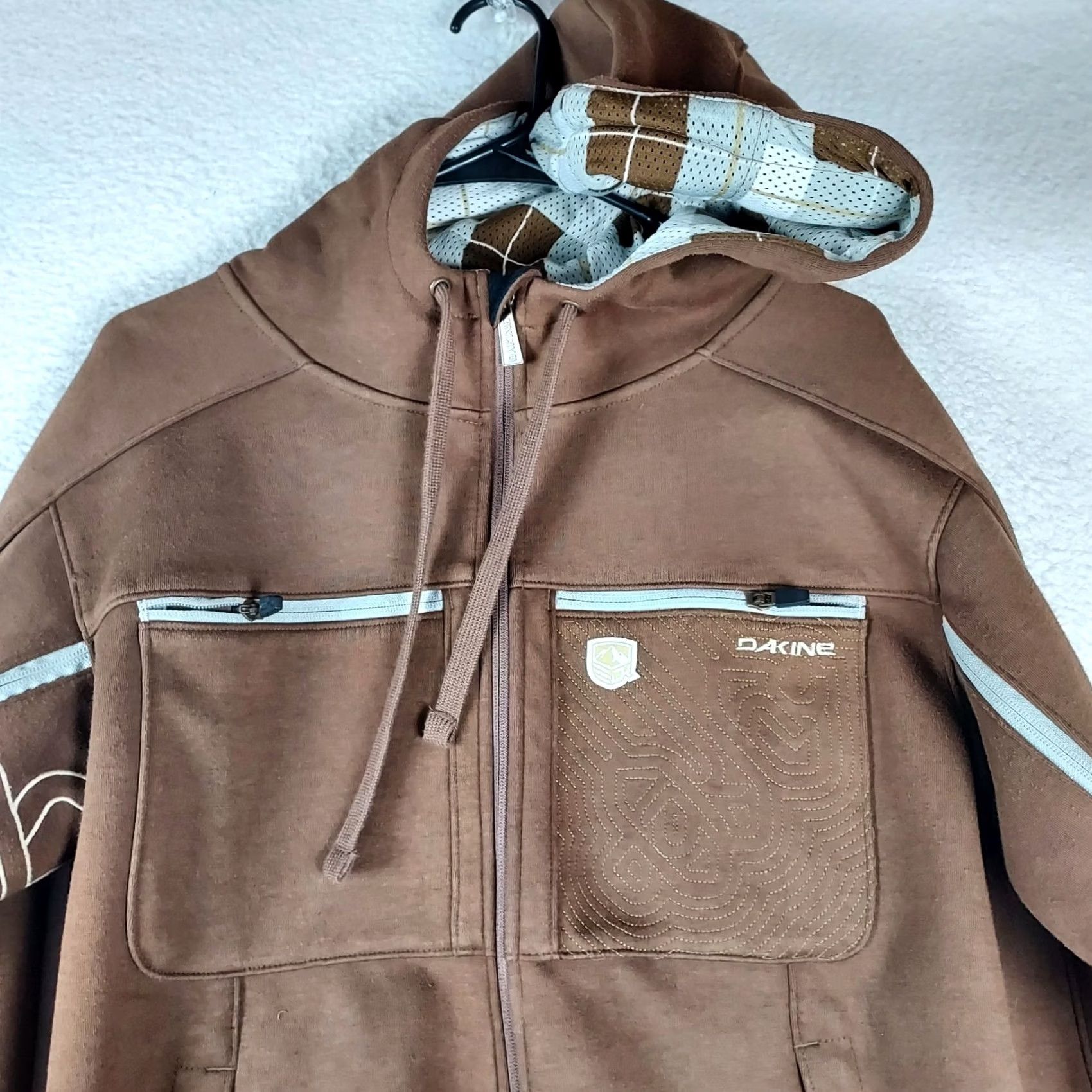 Dakine DAKINE Brown Full Zip Jacket Small Men Regular" Size US S / EU 44-46 / 1 - 5 Thumbnail