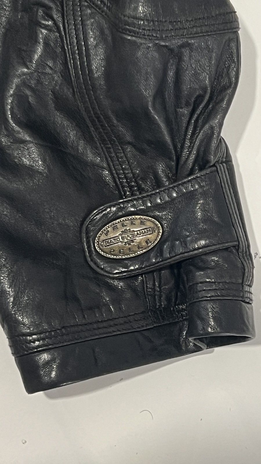 Pelle Pelle Pelle Pelle Equipment Drawstring Leather Jacket Size US M / EU 48-50 / 2 - 6 Thumbnail
