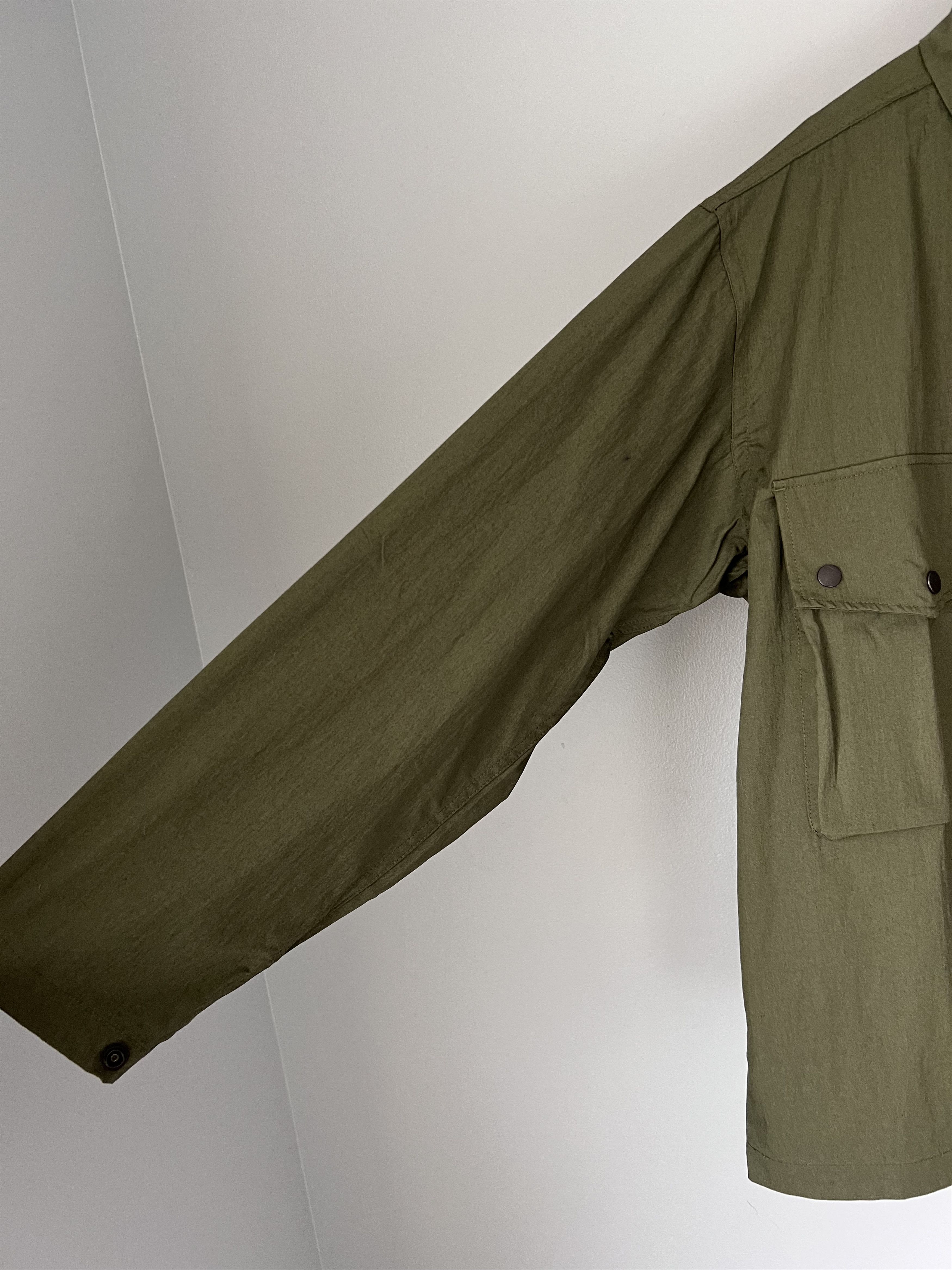 Needles Needles Oxford Cloth Field Jacket in Olive Size US XL / EU 56 / 4 - 4 Thumbnail