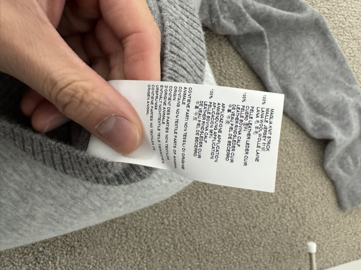 Maison Margiela MMM14 Half Zip Sweater - Medium Size US M / EU 48-50 / 2 - 6 Thumbnail