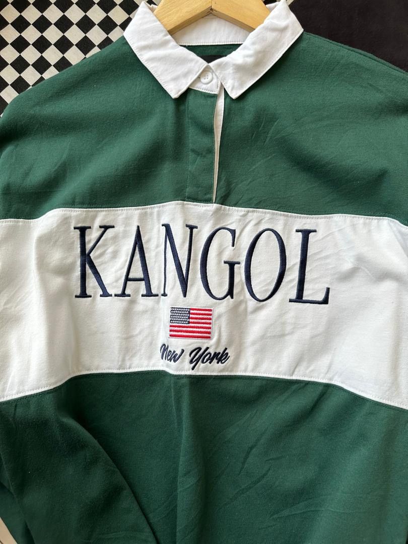 Japanese Brand × Kangol KANGOL RUGBY SHIRT Size US L / EU 52-54 / 3 - 2 Thumbnail