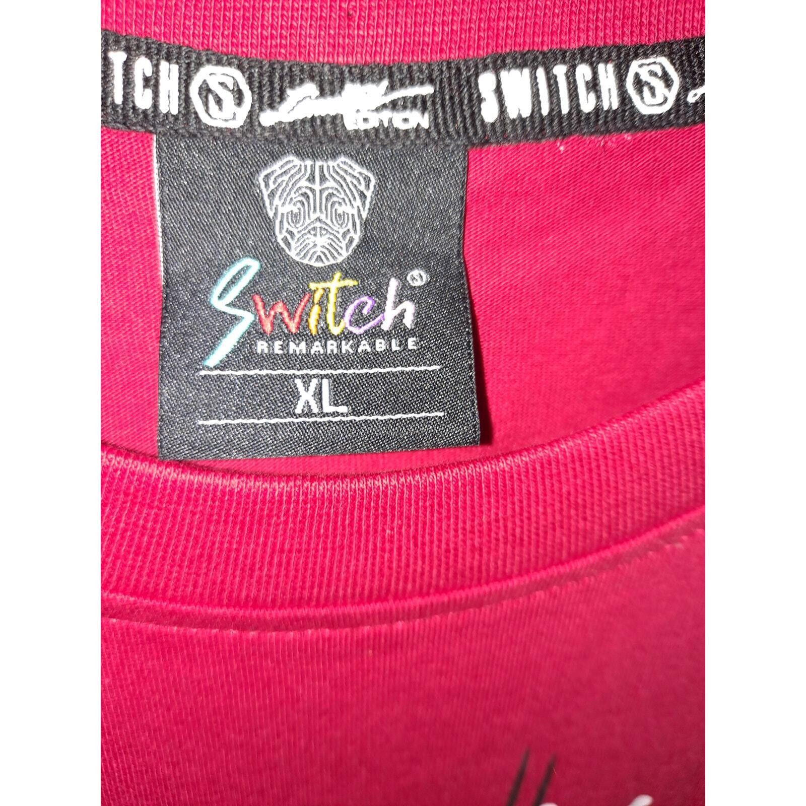 Other Switch Short Sleeve Red Tee with Money Bag Design Size XL Size US XL / EU 56 / 4 - 4 Thumbnail