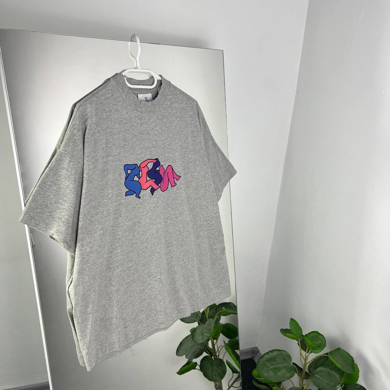 Vintage Baggy Oversized Tee Collusion Big Center Logo Size US S / EU 44-46 / 1 - 2 Thumbnail