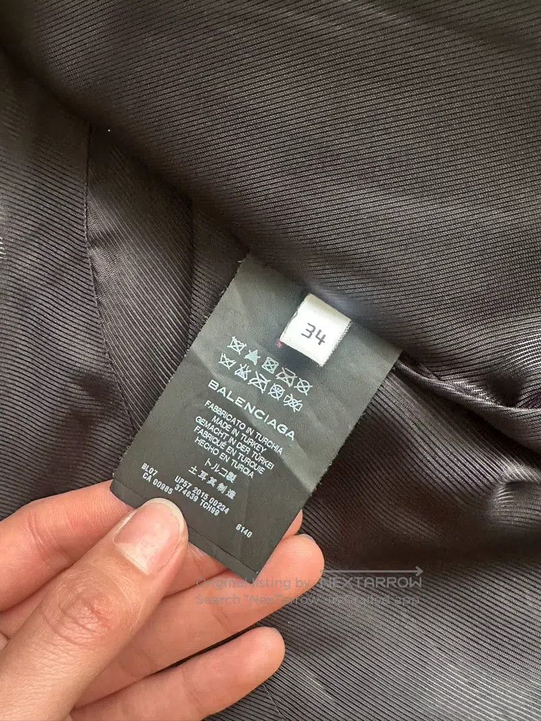 Balenciaga Balenciaga Leather Jackets Size XXS / US 00 / IT 34 - 4 Thumbnail