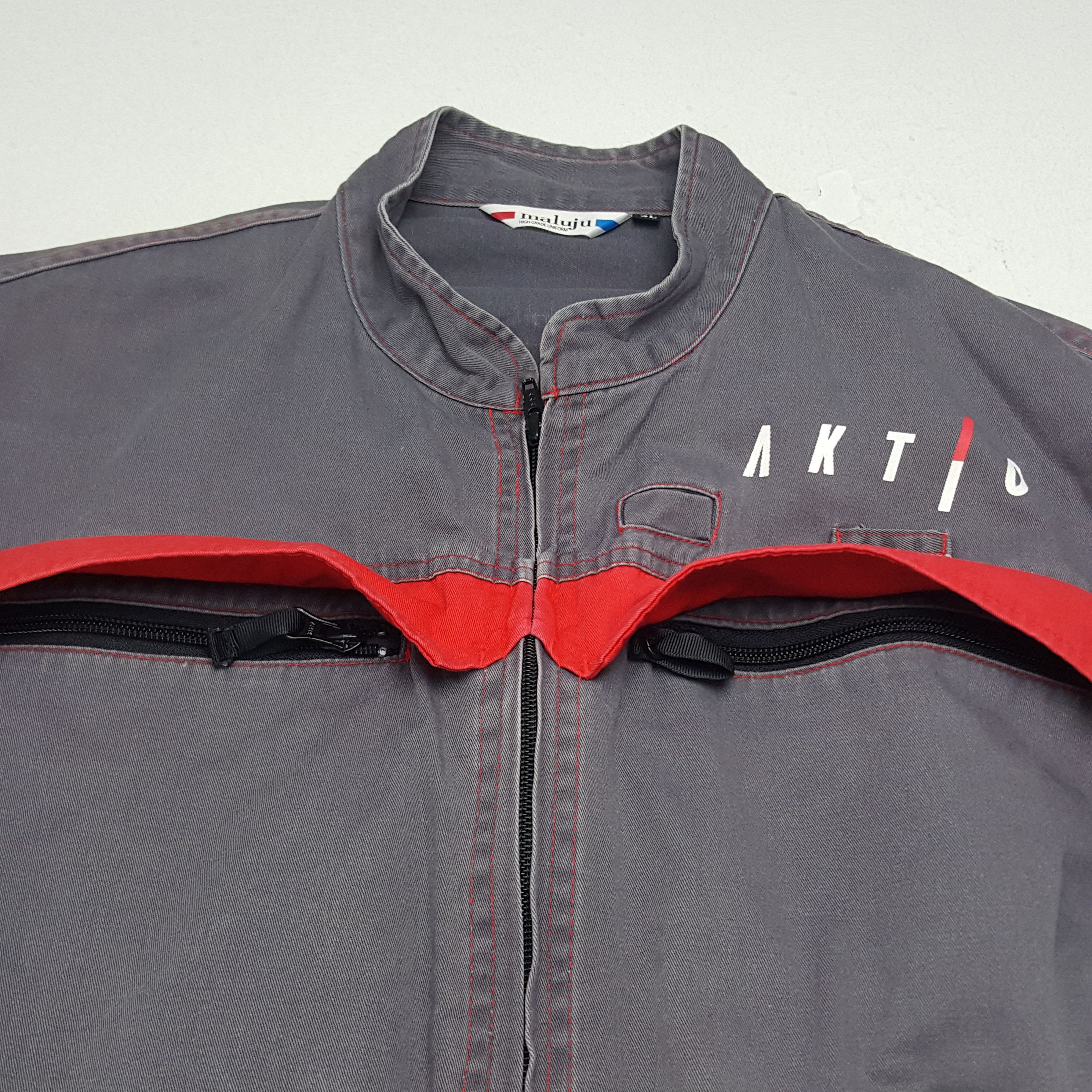 Japanese Brand × Vintage Vintage AKTO Japan Motorsports Baggy Style Coverall Jacket Size US XL / EU 56 / 4 - 11 Thumbnail