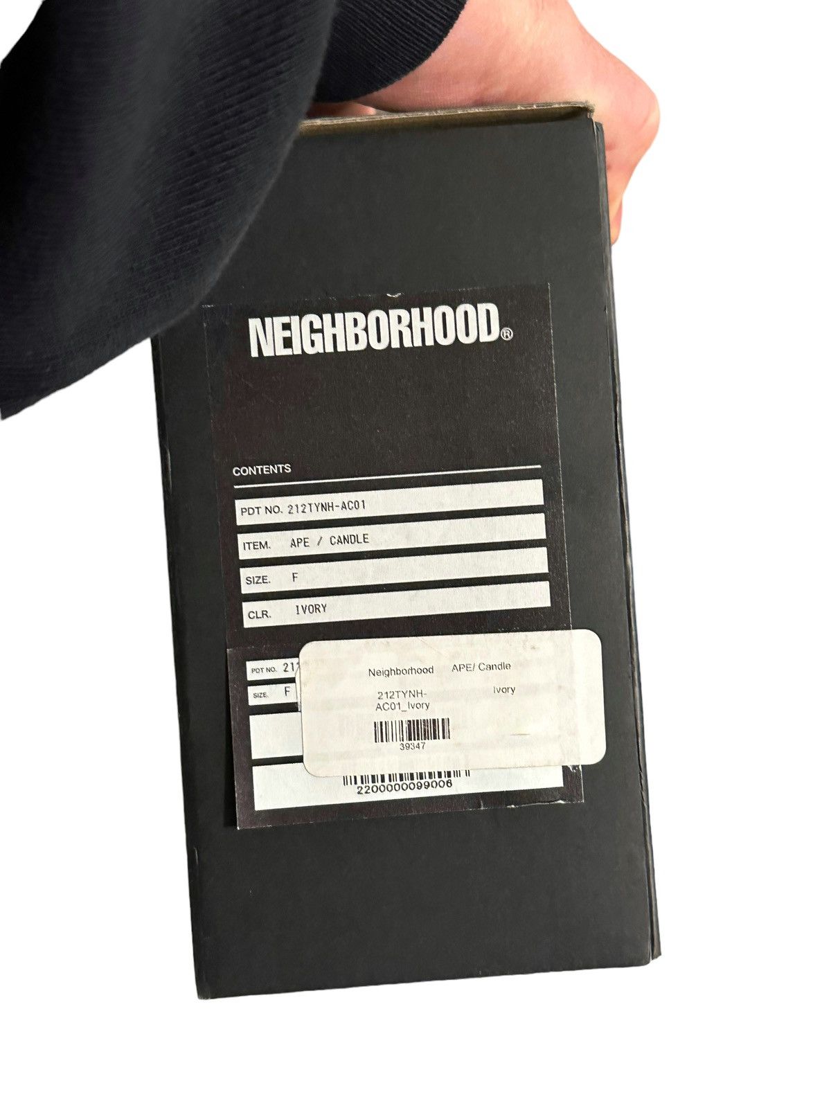 Neighborhood Ivory Ape Candle Size ONE SIZE - 4 Thumbnail