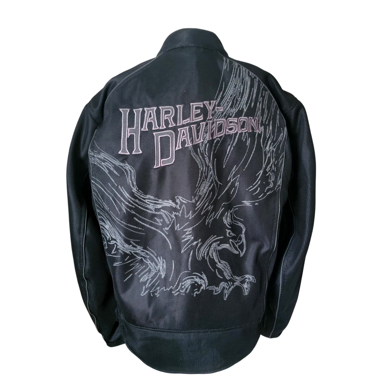 Harley-Davidson Legendary Eagle 革ジャン M Harley-Davidson Eagle Men's Black Mesh Jacket Size M
