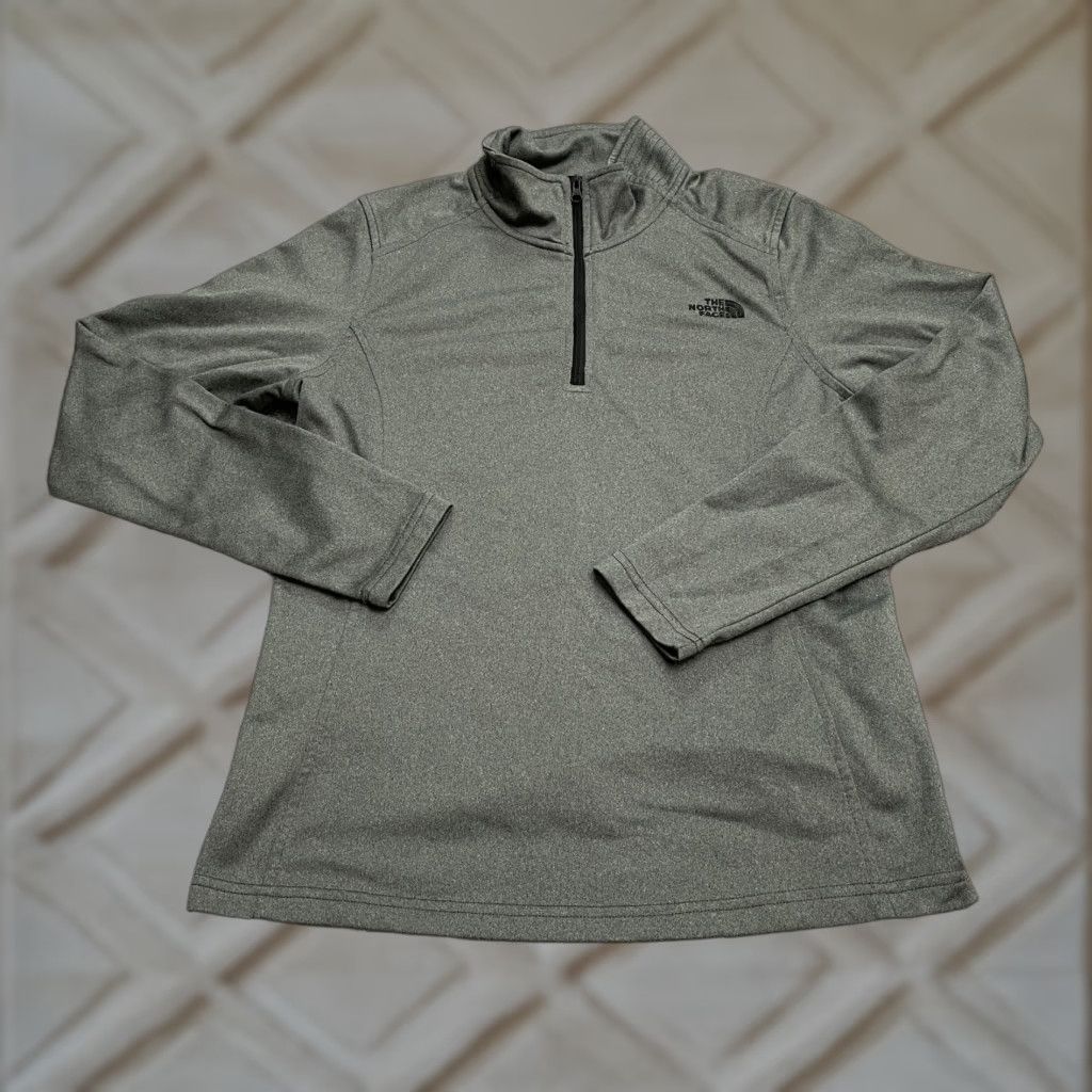 The North Face The North Face Tech Glacier Active Jacket Womens M Gray 1/4 Zip Pullover Size M / US 6-8 / IT 42-44 - 1 Thumbnail