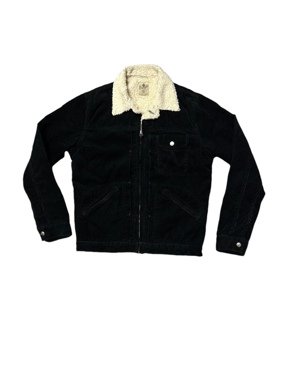 Vintage × Wrangler Vintage wrangler corduroy sherpa jacket single pocket Size US S / EU 44-46 / 1 - 3 Thumbnail