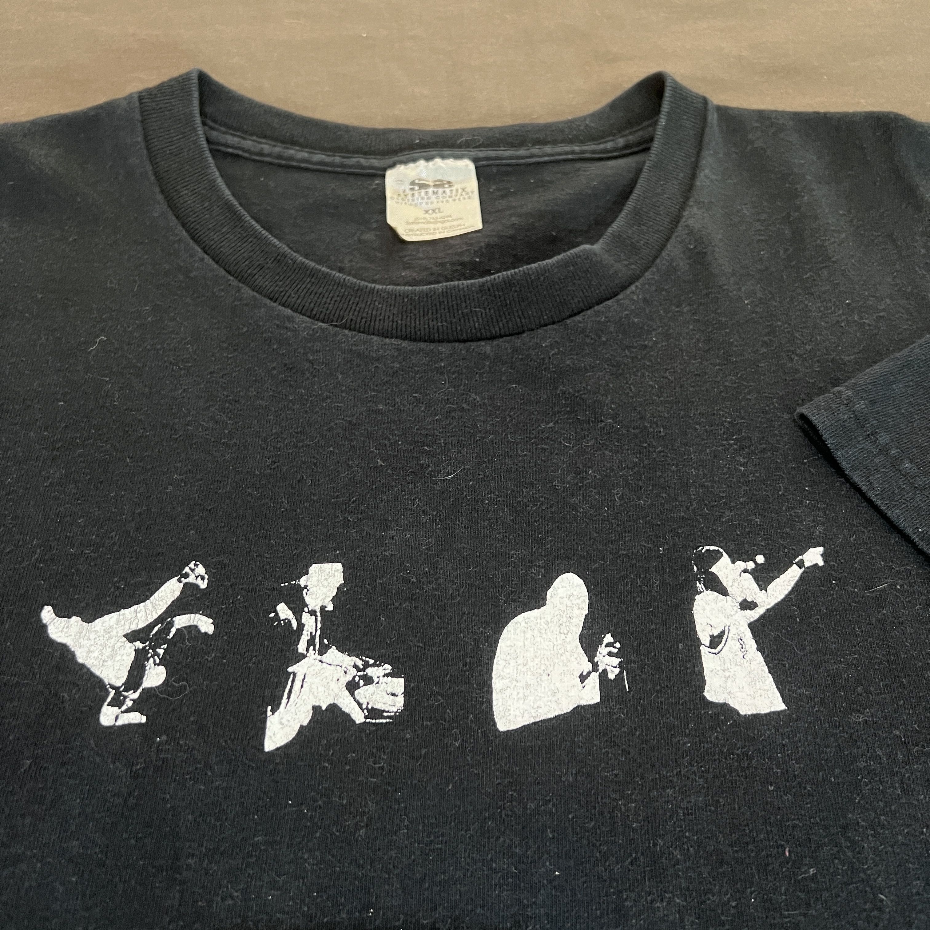 Rap Tees × Vintage Vintage Y2K Systematix Hiphop DJ Tee 2XL Size US XXL / EU 58 / 5 - 1 Thumbnail