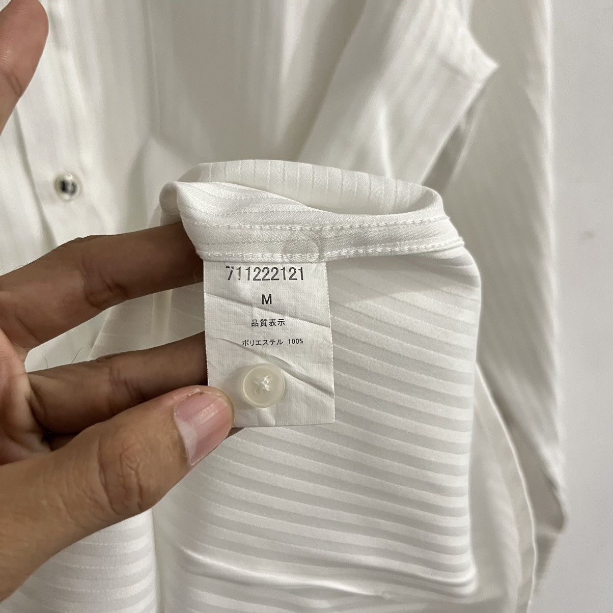 Japanese Brand semanticdesign - White formal Shirt Size US M / EU 48-50 / 2 - 5 Thumbnail