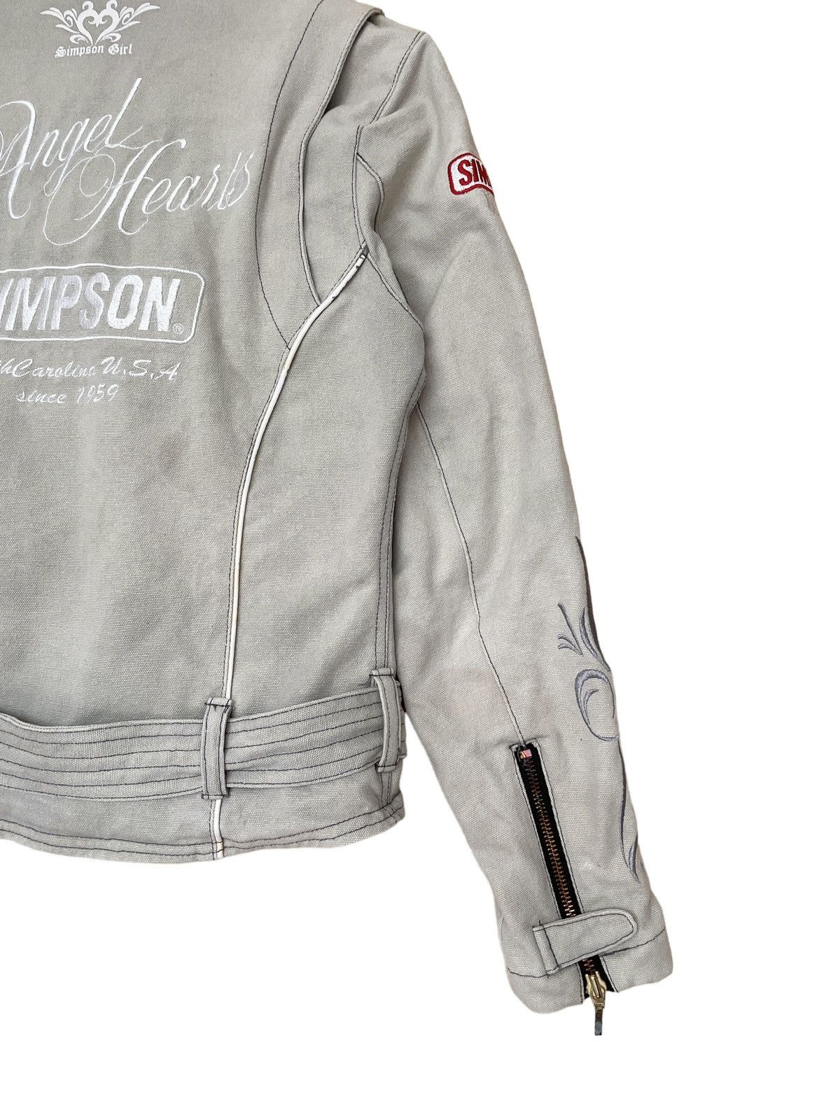 Other Vintage Racing Brand Simpson Motorcycle Jacket 1990s Size US M / EU 48-50 / 2 - 6 Thumbnail