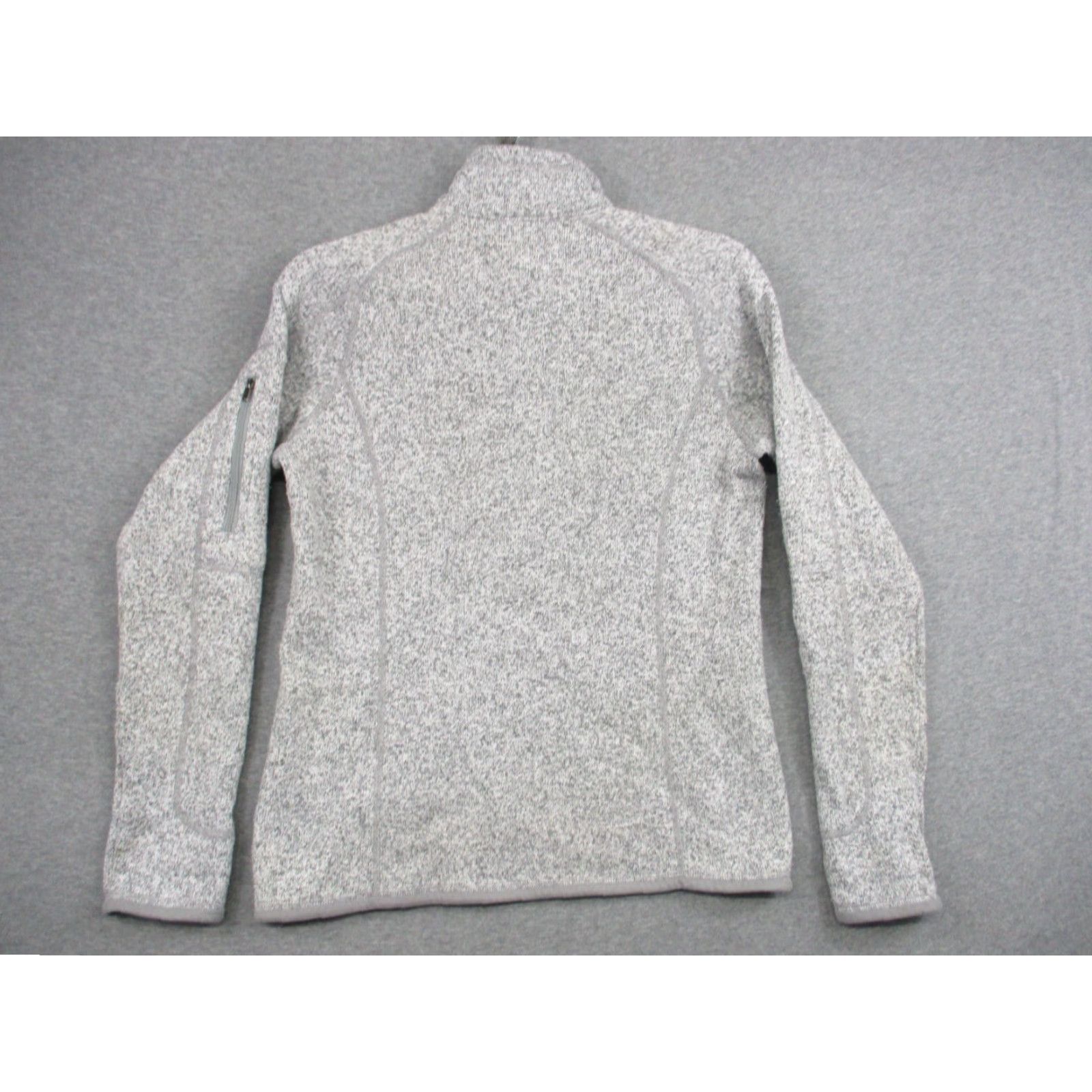 Patagonia VINTAGE Patagonia Fleece Pullover Womens Small Heathered Gray Pullover Jacket Size S / US 4 / IT 40 - 7 Thumbnail