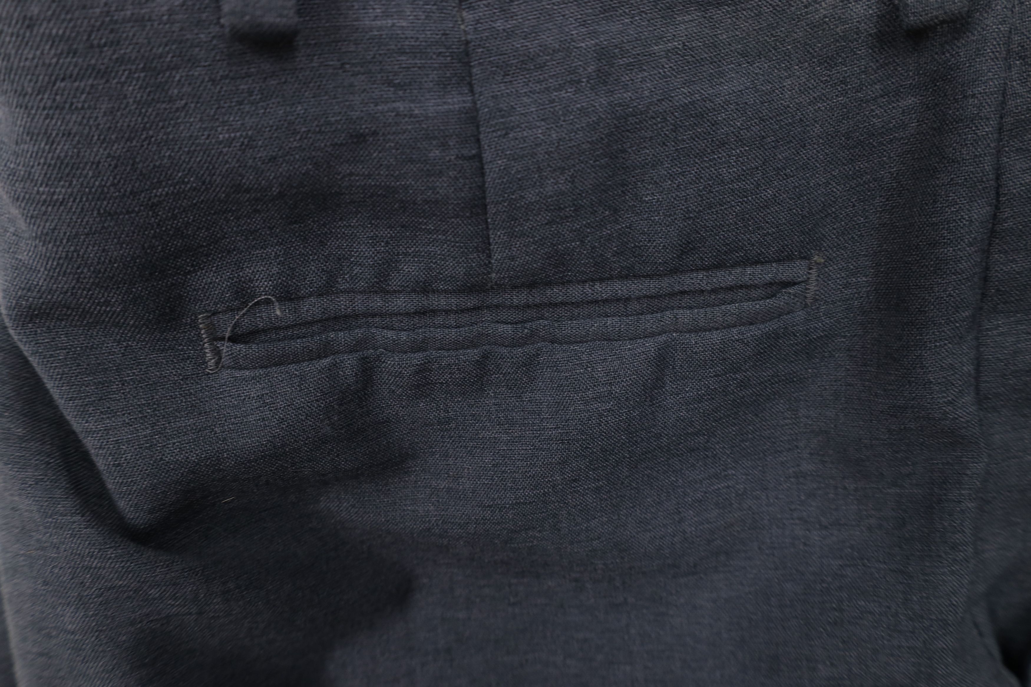 Vintage Vintage 90s Streetwear Wool Blend Knit Wide Leg Chino Pants Size US 36 / EU 52 - 13 Thumbnail