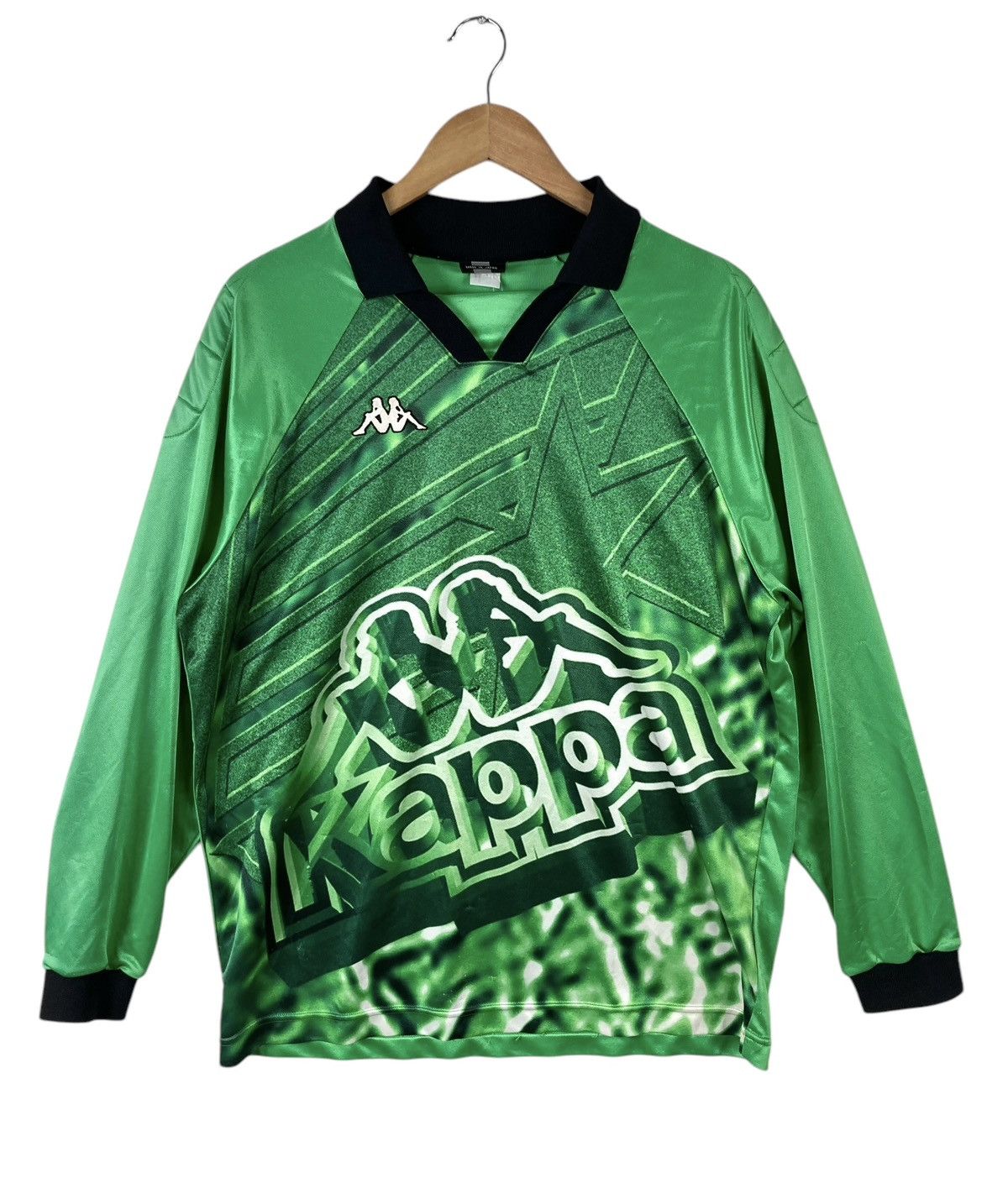 Kappa × Vintage Vintage 90s Kappa Keeper Jersey Football Soccer Size US L / EU 52-54 / 3 - 2 Thumbnail