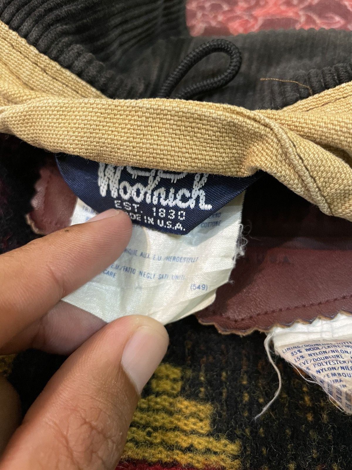 Vintage Vintage Workwear Woolrich Jacket Distressed Size US XL / EU 56 / 4 - 4 Thumbnail