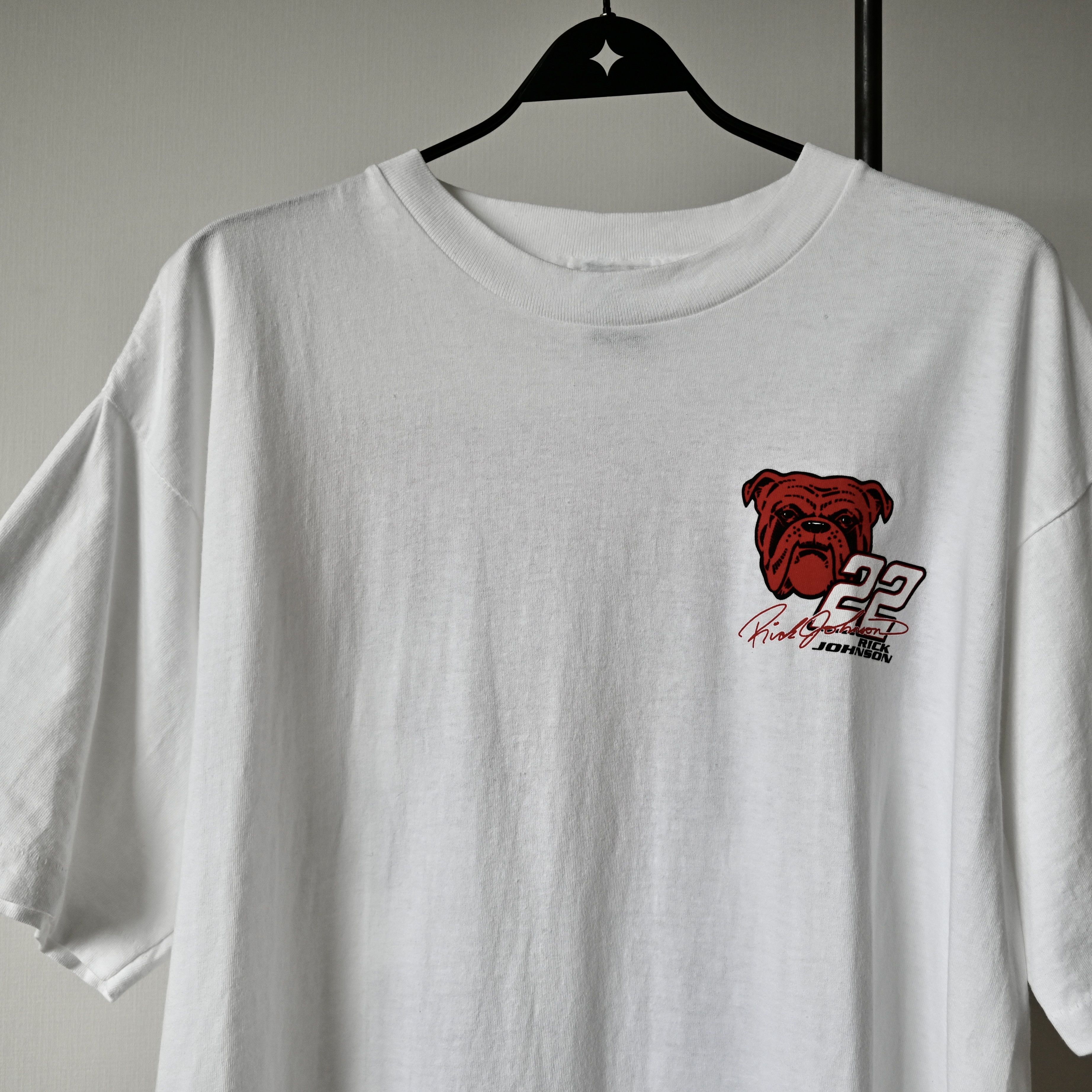 No Fear Vintage 1990s RICK JOHNSON x RED DOG racing t-shirt Size US XL / EU 56 / 4 - 5 Thumbnail
