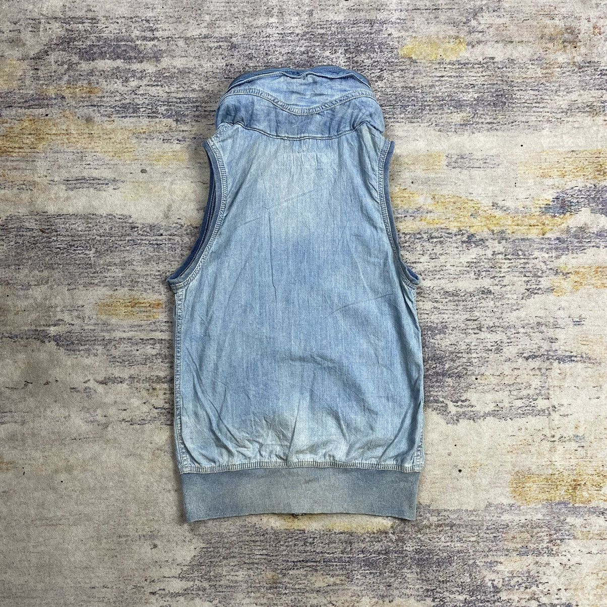 14th Addiction × Japanese Brand × Le Grande Bleu (L.G.B.) Goa denim bono vest Size US S / EU 44-46 / 1 - 3 Thumbnail