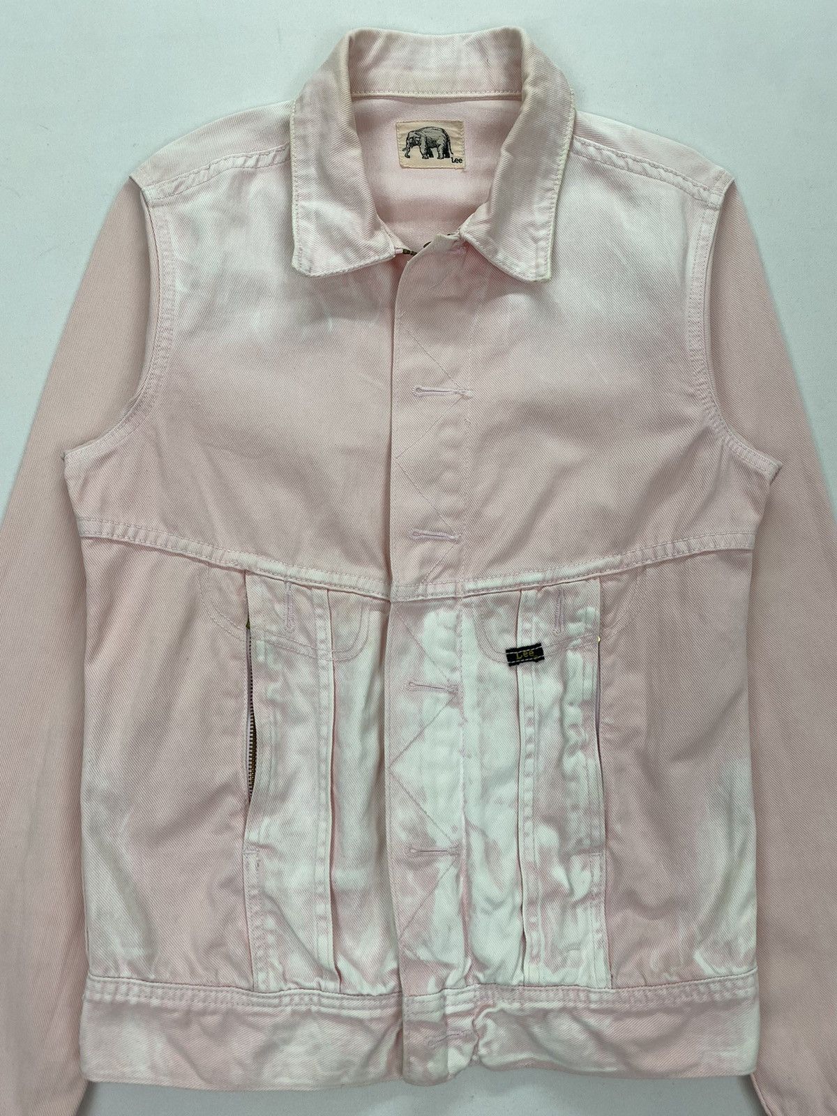 Lee Lee Dirty Bleached Denim Jacket Size US XS / EU 42 / 0 - 3 Thumbnail