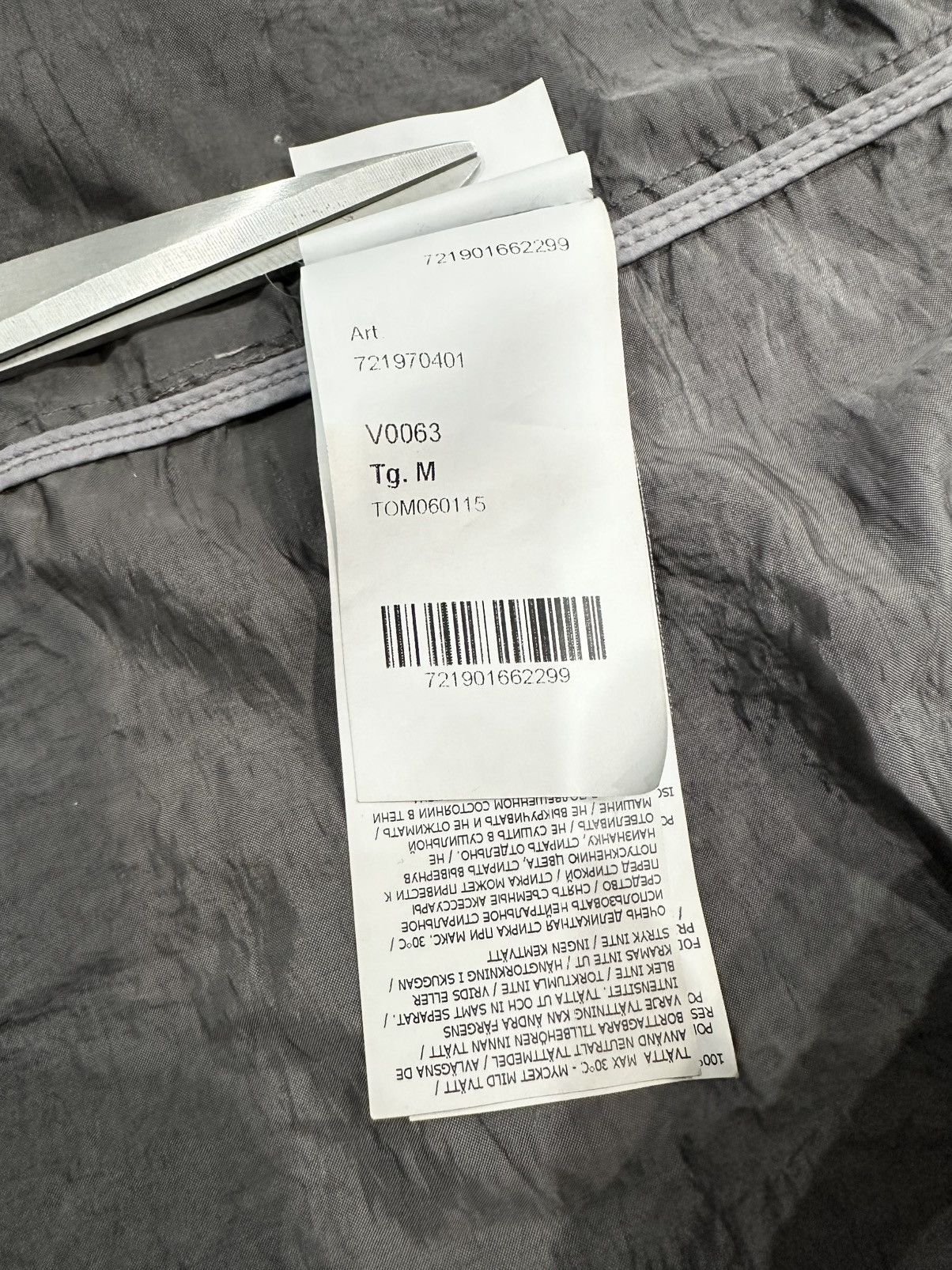 Stone Island Stone Island Shadow Project Striped Nylon Metal Parka Size US M / EU 48-50 / 2 - 10 Thumbnail