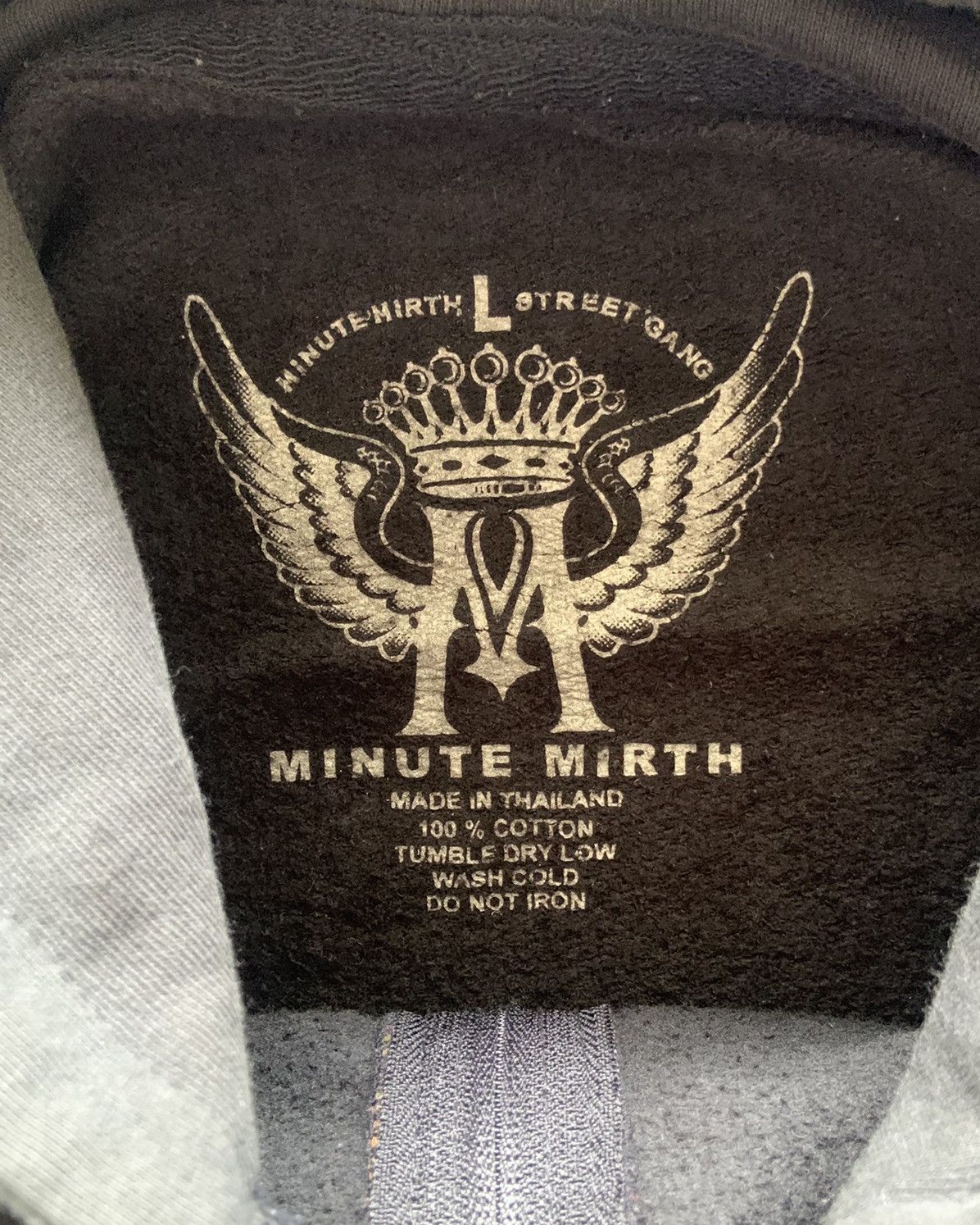 If Six Was Nine × Japanese Brand × Le Grande Bleu (L.G.B.) 2000s Minut Mirth Ifsxwasnine Lgb Style Sip Up Hoodie Size US L / EU 52-54 / 3 - 4 Thumbnail