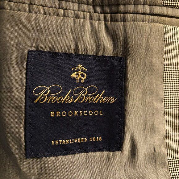 Brooks Brothers brooks brothers men's sport coat jacket blazer size: 42R Size 42R - 4 Thumbnail