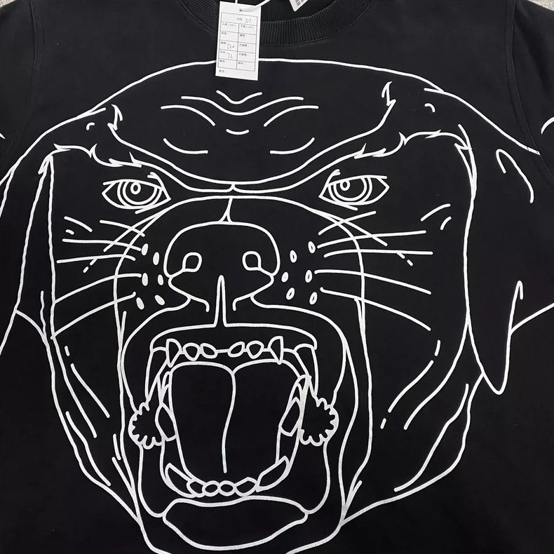 Givenchy Givenchy Black Sketch Dog Head Hoodie Size US M / EU 48-50 / 2 - 2 Thumbnail
