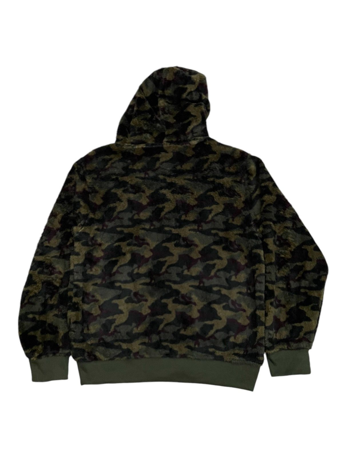 Japanese Brand Authentic Natural Garment Army Digital Fleece Hoodie AW Size US L / EU 52-54 / 3 - 2 Thumbnail