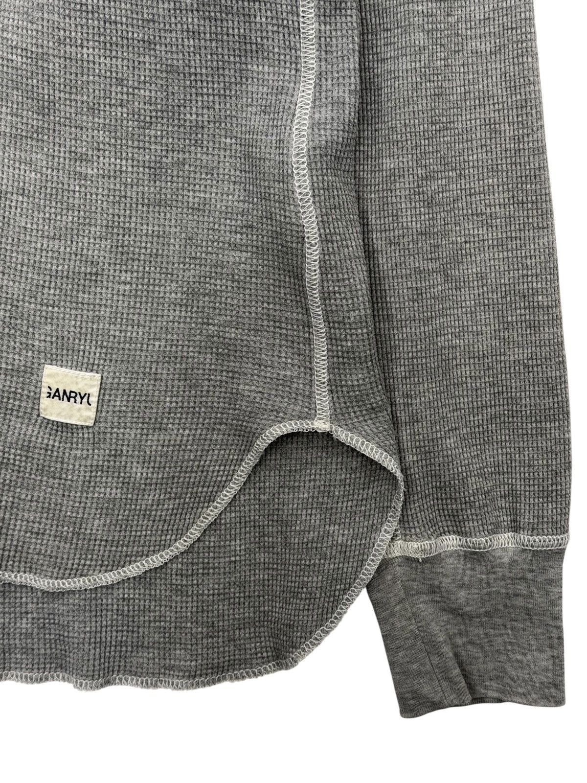 Ganryu Waffle Knit Thermal Hoodie Size US S / EU 44-46 / 1 - 4 Thumbnail