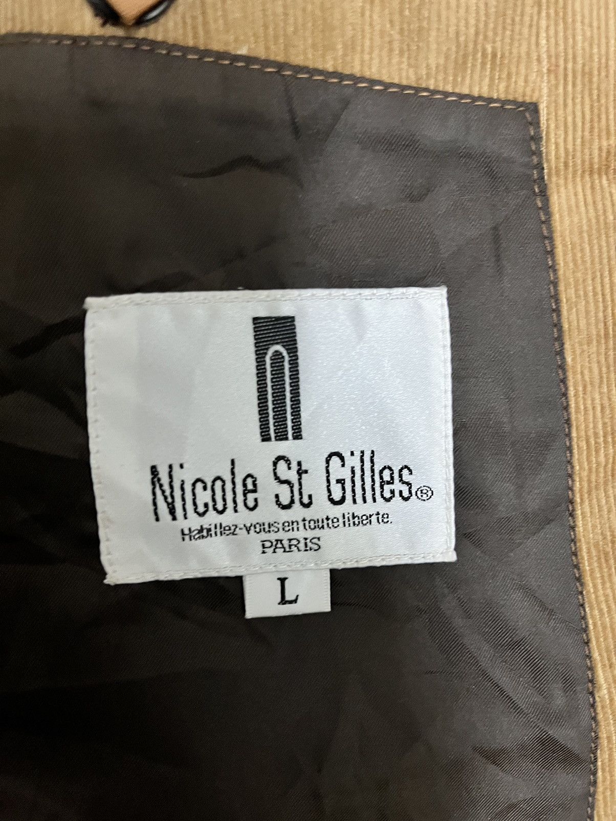 Designer Vintage Nicole St Gilles British Style Retro Jacket Size 48R - 6 Thumbnail